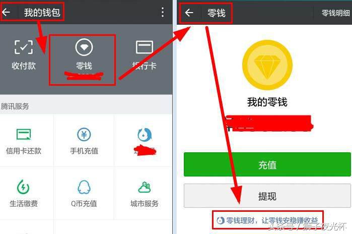微信零钱存在哪儿有收益,微信零钱收益方法