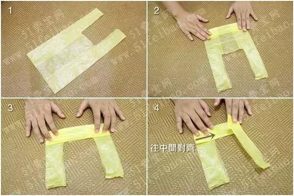 袋子整理技巧,整理袋怎么整理