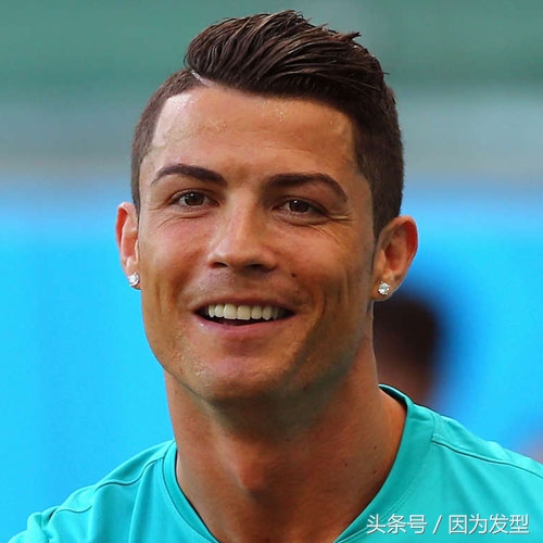 克里斯蒂的发型,里沙利松发型罗纳尔多