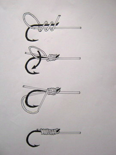 鱼钩的各种绑法选择适合自己的方法就好