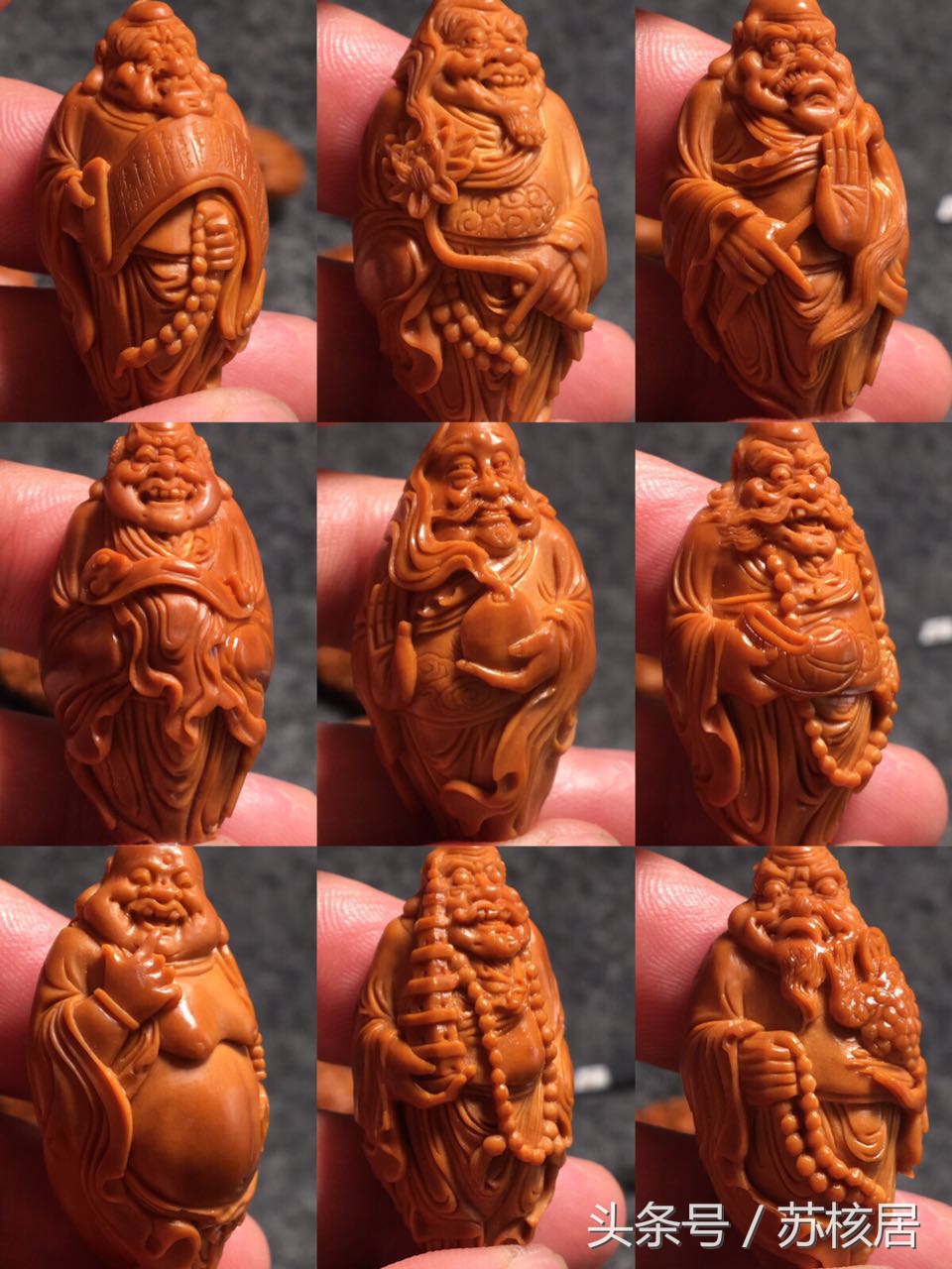 橄榄核雕刻十大名家的作品,橄榄核雕刻名家作品价格