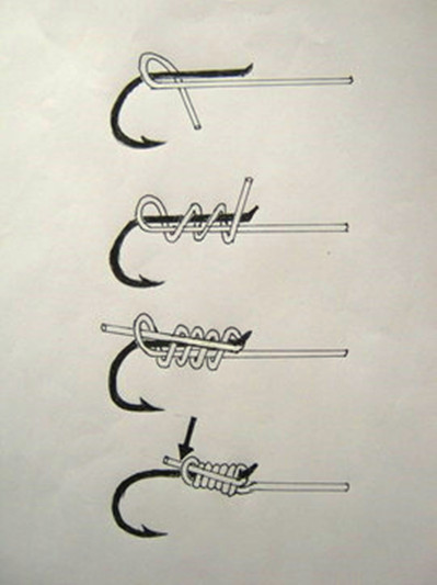 鱼钩的各种绑法选择适合自己的方法就好