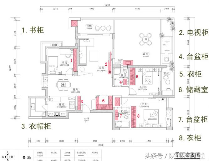 150平美式田园混搭,地中海混搭田园美式100平
