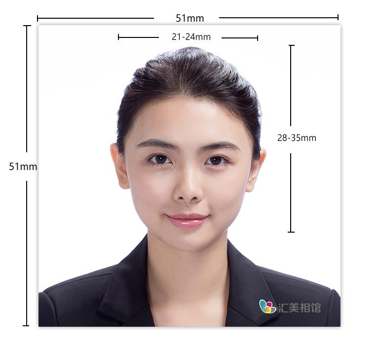 各国签证照片尺寸要求标准是多少,各国签证照片尺寸标准