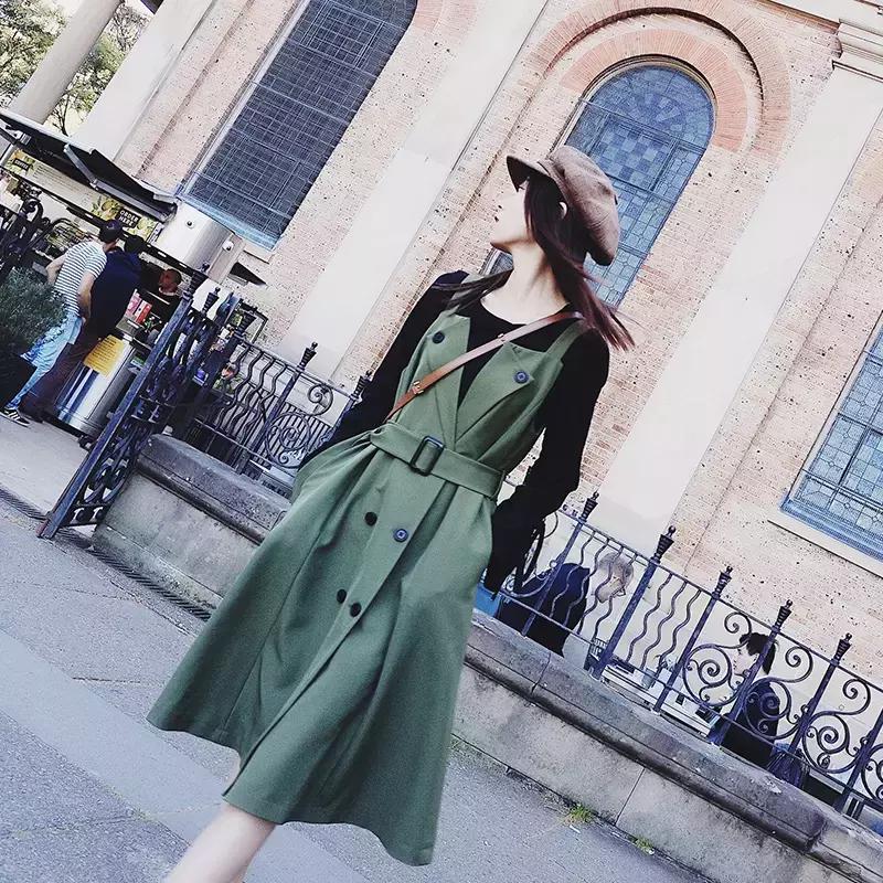 吊带连衣裙叠衣法,吊带连衣裙套装减龄