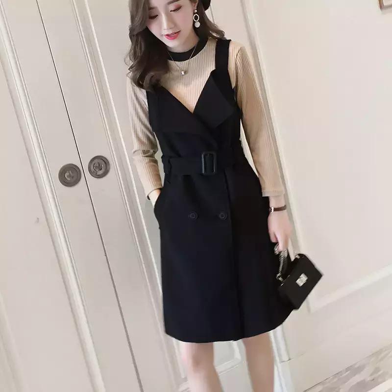 吊带连衣裙叠衣法,吊带连衣裙套装减龄