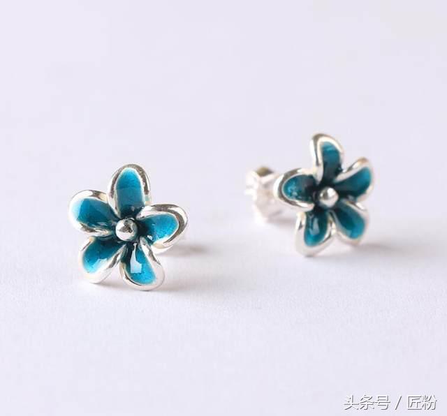 银饰珐琅彩,珐琅彩银饰和景泰蓝银饰