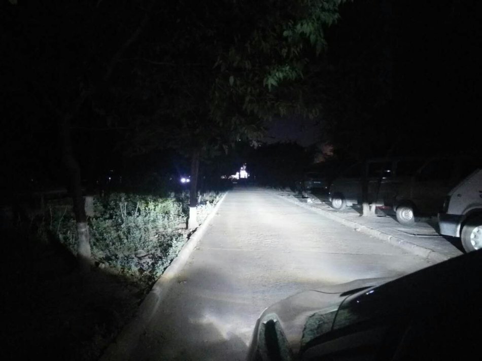 北极星车灯改造,北极星改灯图片