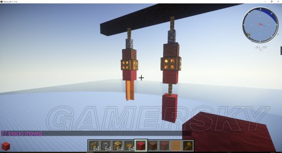 我的世界中国风灯教程,我的世界挂灯怎么做好看