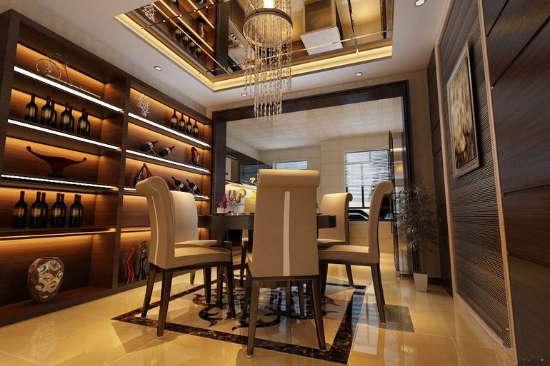 100平简约风装修经典案例,108轻奢简约风装修全屋效果图