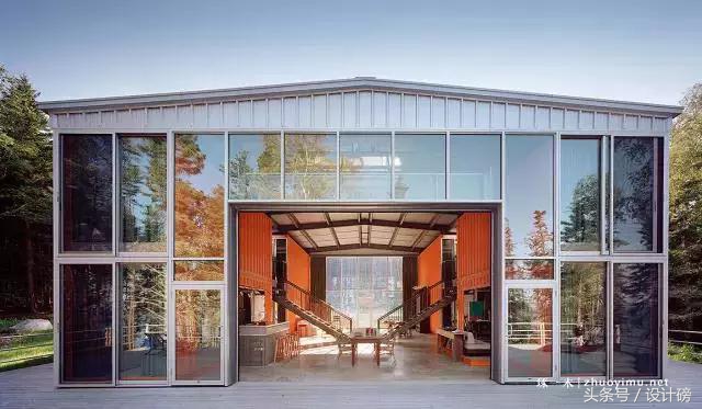 集装箱房如何变成豪华别墅,创意集装箱改造别墅