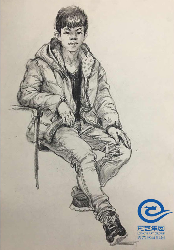 考前必看龙艺画室的速写
