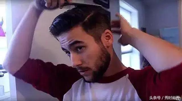 男士头型不圆脑后高适合什么发型,男生背头怎么留好看