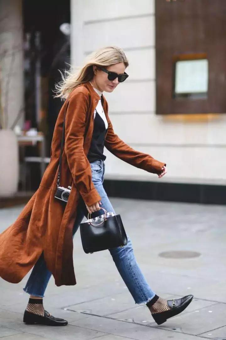 秋冬长筒竖条袜怎么搭配鞋子,和船袜一起搭配的鞋子有哪些