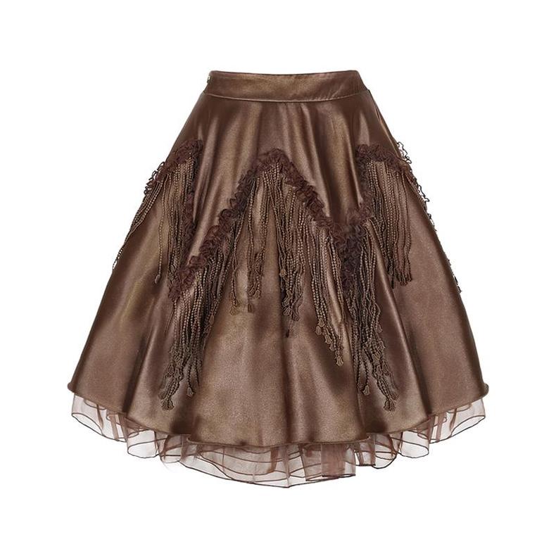 早秋最适合的半裙,秋季慵懒风半裙