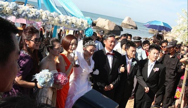 最有钱的奥运冠军郭晶晶,霍启刚郭晶晶婚礼现场视频完整版