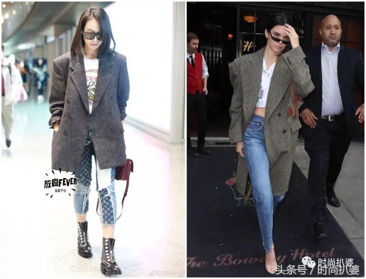 和杨幂旗鼓相当的女明星,最会穿搭的女明星杨幂
