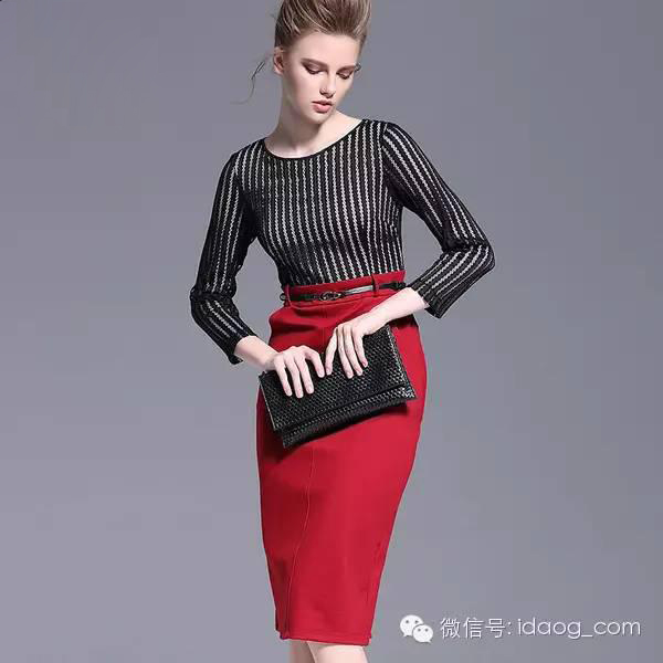 单穿内搭连衣裙,打底毛衣连衣裙修身显瘦气质高雅