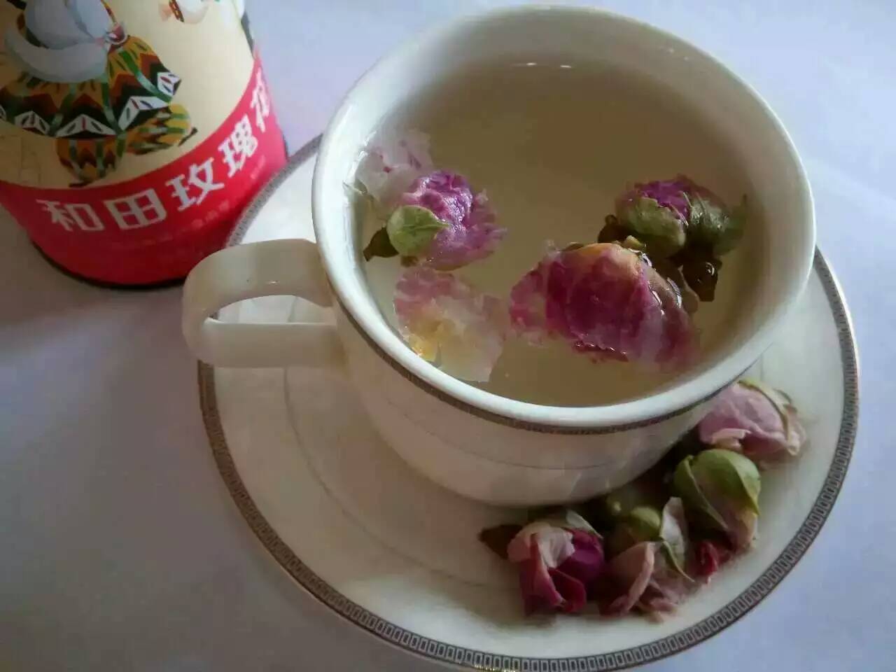 玫瑰花茶和什么搭配美容养颜,玫瑰花茶和陈皮可以搭配吗