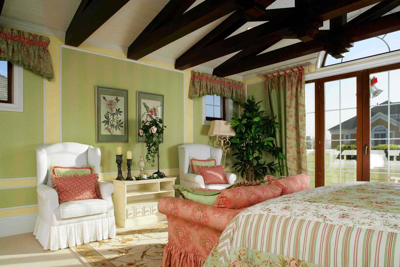 中式田园风装修,装修风格清新田园风