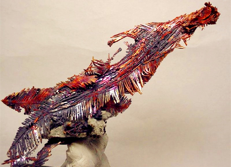 奇妙的矿物世界自然铜,矿物世界自然铜