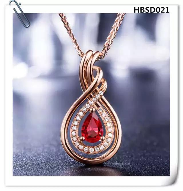 老凤祥红宝石吊坠款式,蓝宝石吊坠经典款式