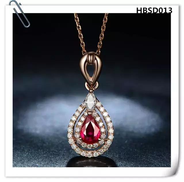 老凤祥红宝石吊坠款式,蓝宝石吊坠经典款式