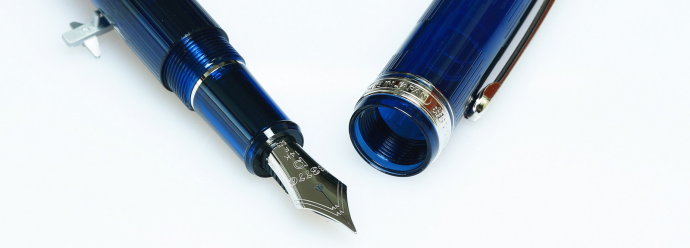 只为那抹蓝白金3776河口湖纪念版钢笔评测