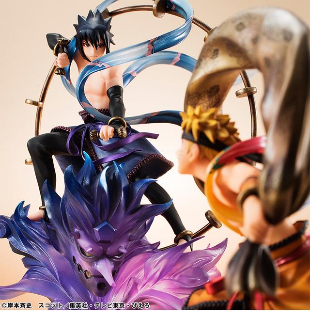 鸣人和佐助手办,火影忍者手办鸣人佐助