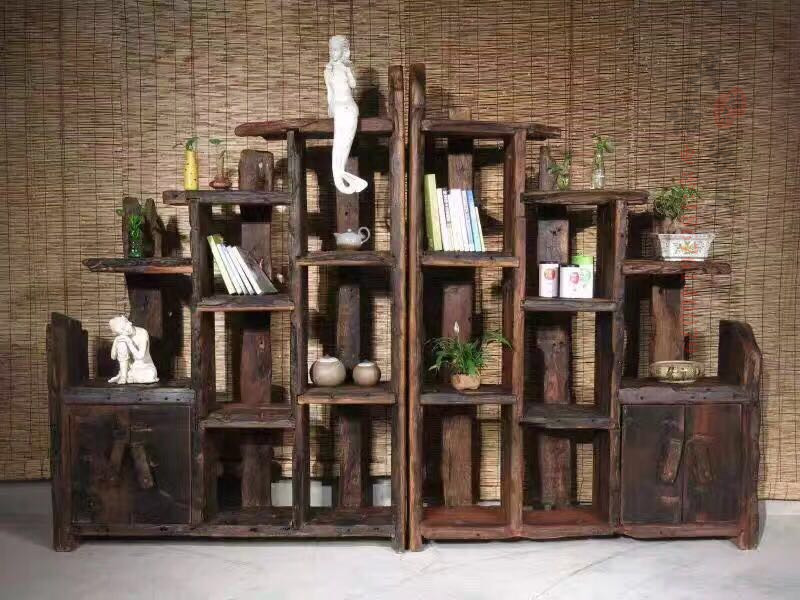 海尚老船木艺术家具,广东老船木家具特点