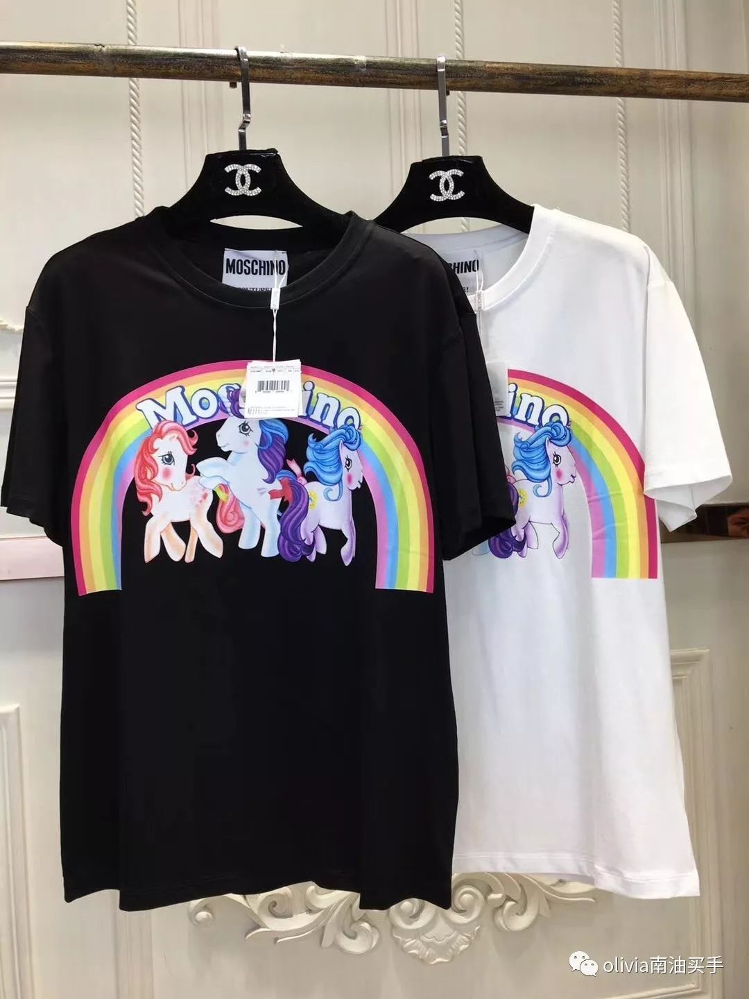 moschino秋冬服装,moschino女装t恤