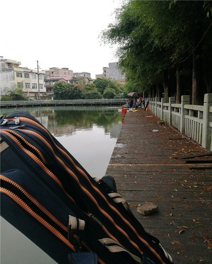 最后几天在玉林，别人掐鱼我练杆