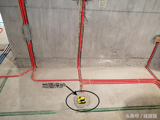 哇屋工地直通车第一站：国贸同悦水电工程