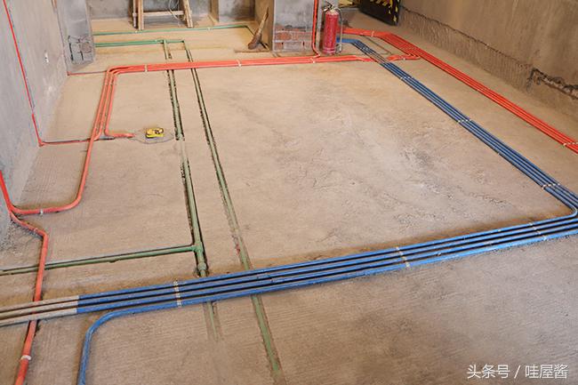 哇屋工地直通车第一站：国贸同悦水电工程