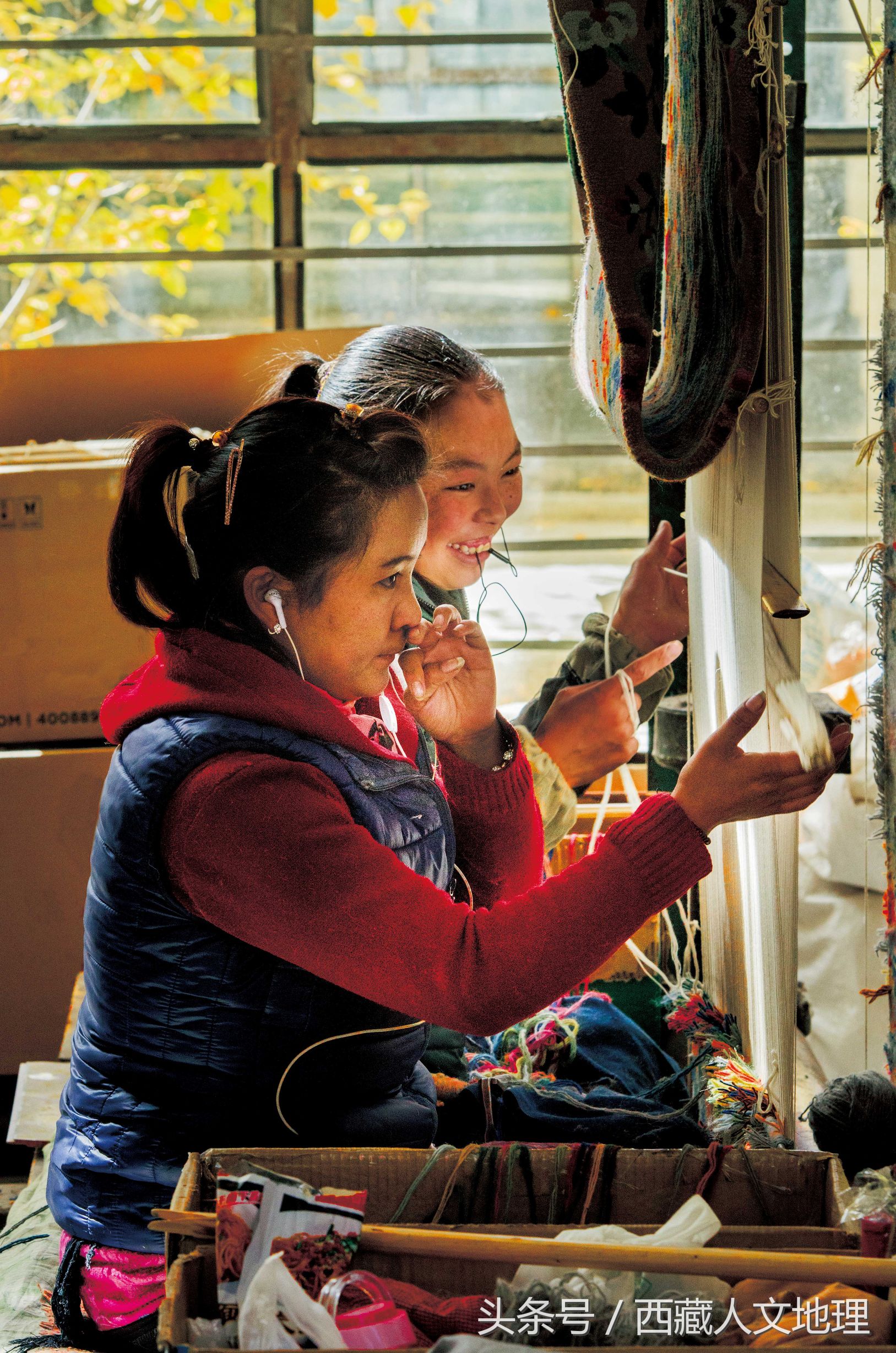 编织波斯地毯,编织西欧风情地毯