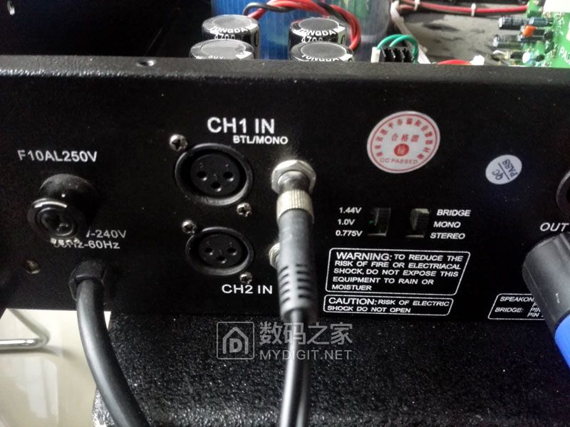 维修BATELCE400专业大功率功放，解决LOAD红灯报警故障问题