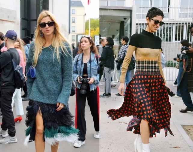 秋冬毛衣穿搭中性风高级感,打底毛衣女加绒秋冬半高领