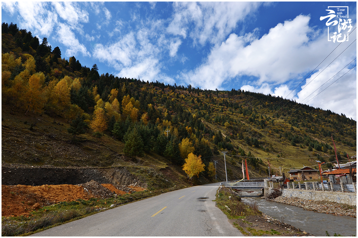 川西小环线4天自驾最佳红叶路线,川西红叶