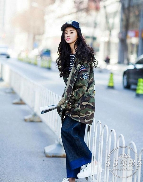 为了吸引宋老公我把所有迷彩单品都穿了个遍！