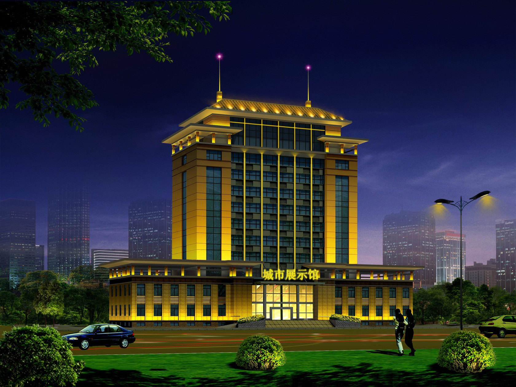 想了解灯具行业的知识,夜景照明的方法