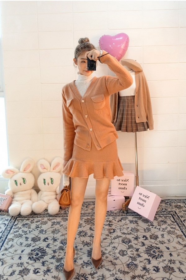 冬季淑女气质穿搭高级感,韩国女生冬季穿搭技巧