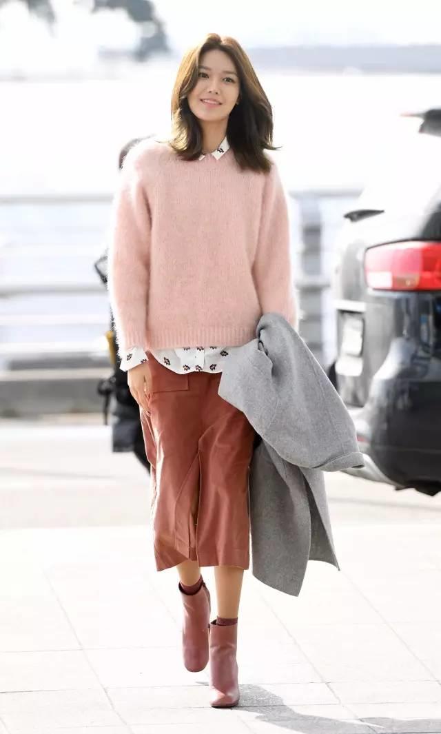 毛衣衬衫合体,衬衫毛衣配什么cp好看