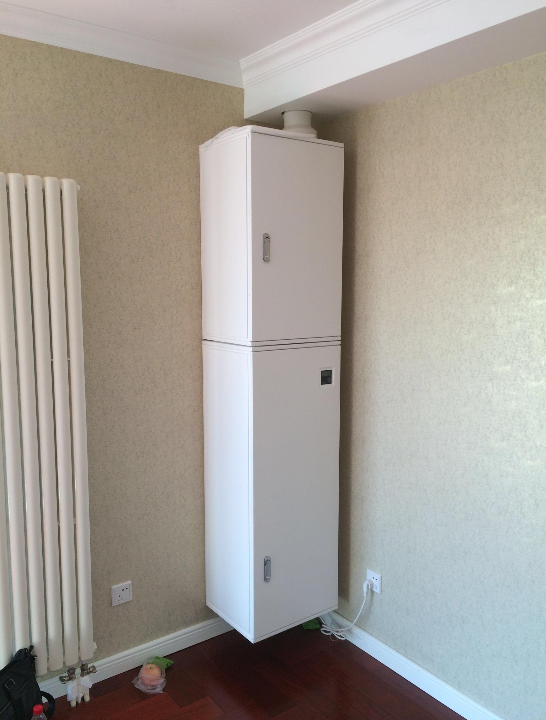 墙上的新风系统怎么开,墙壁打孔新风系统