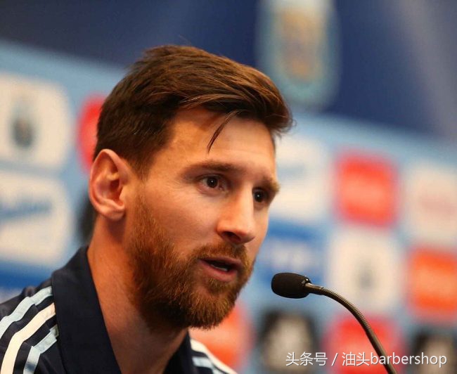 梅西的发型怎么剪,足球运动员梅西同款发型