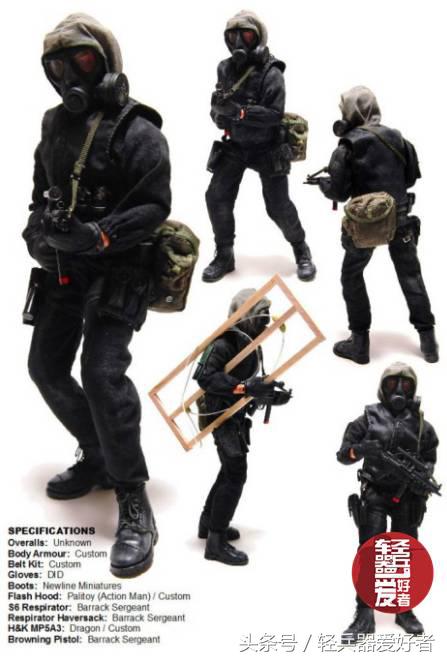 反恐行动战术小队套装,sas突击队装备