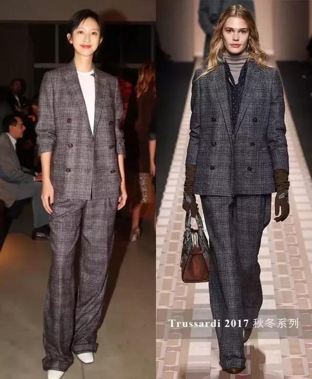 马伊琍大衣造型,高级感风衣女马伊琍同款