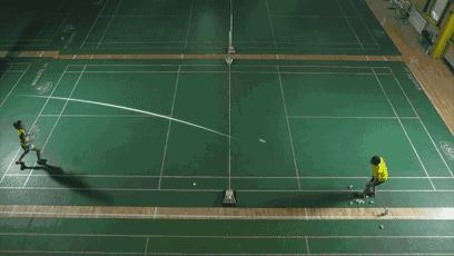 吊球回中步伐,吊球需要抢高点吗