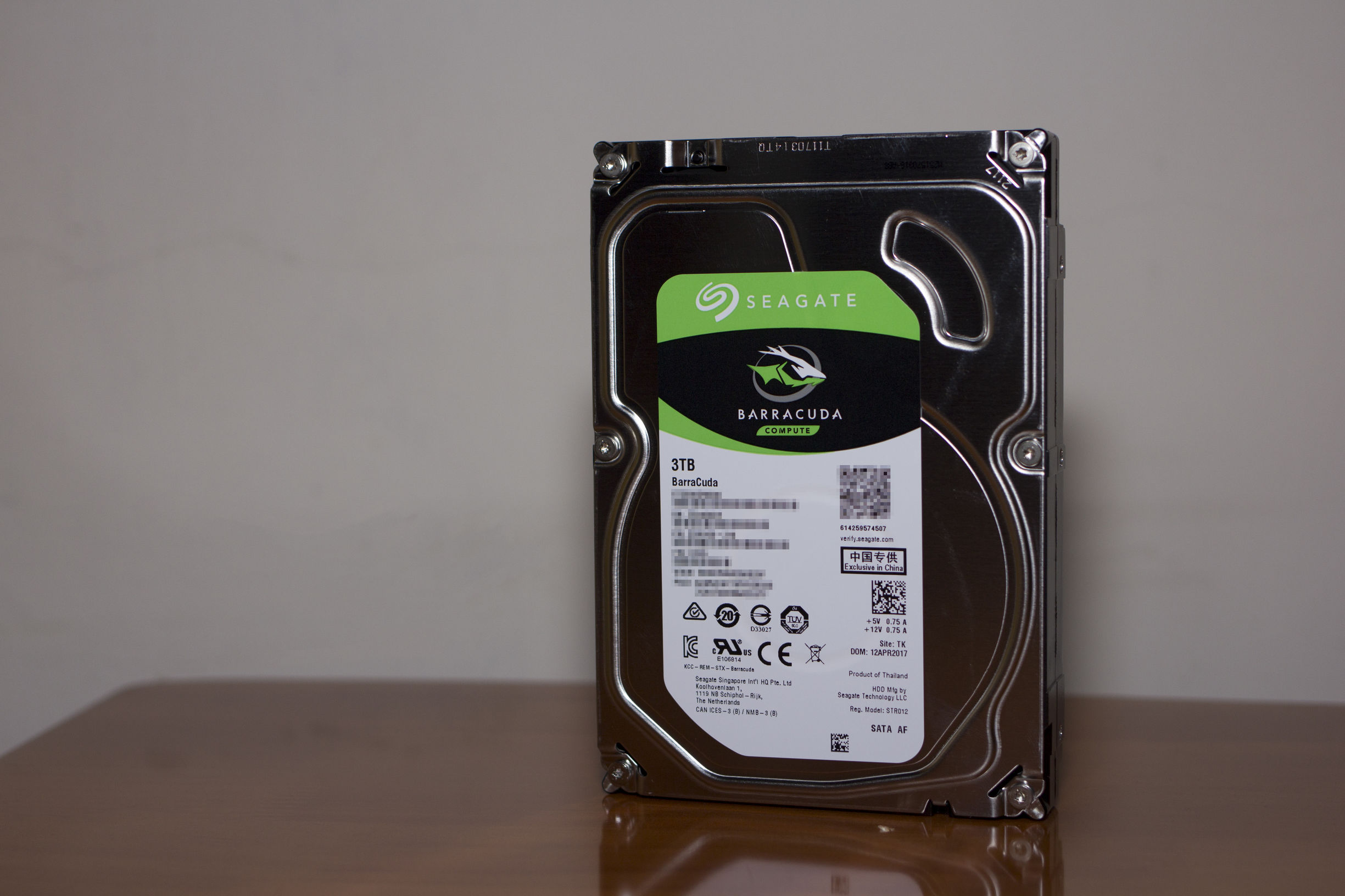 希捷st3000dm007酷鱼3t,希捷酷鱼3t机械硬盘缓存多大