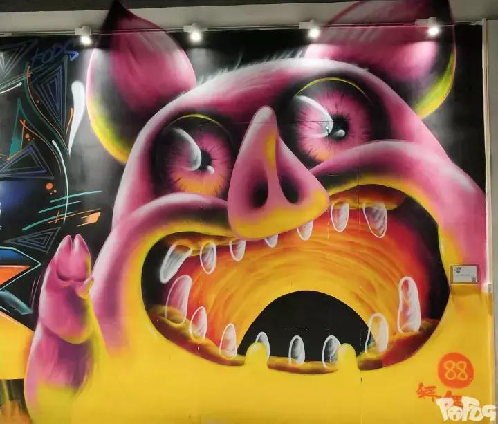 超酷墙壁涂鸦,超酷涂鸦墙绘