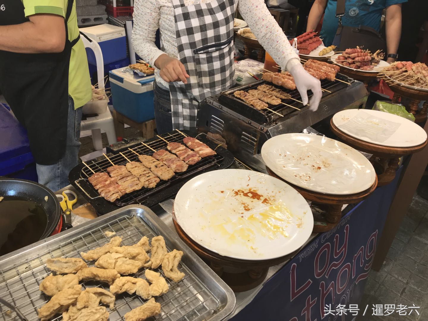 泰国烤虾的做法视频,泰国自助烤虾